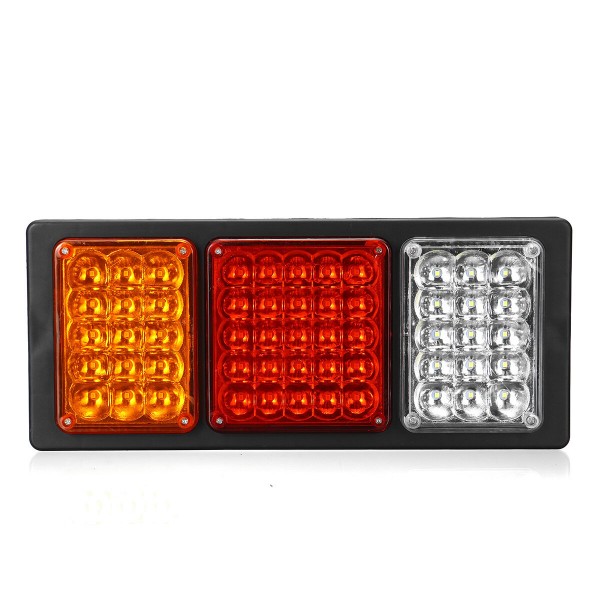 2Pcs 24V 55LED Car Tail Lights Indicator Reversing Lamps For Trailer Truck