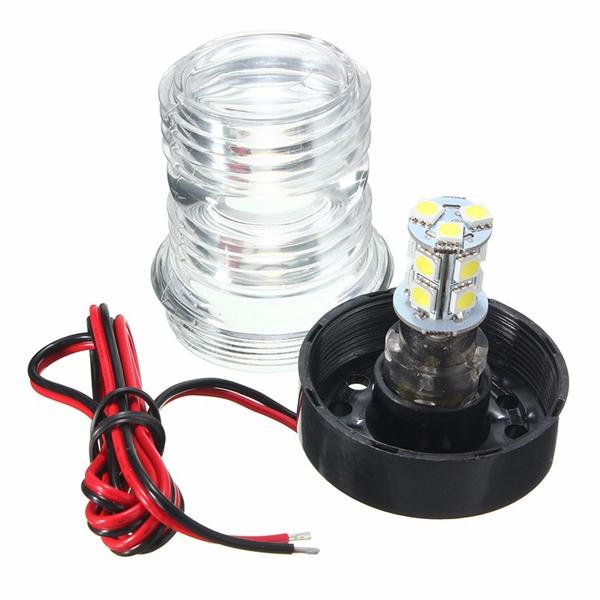 LED Anchor Navigation Light For Marine Boat Yacht 12V All Round 360 Degree