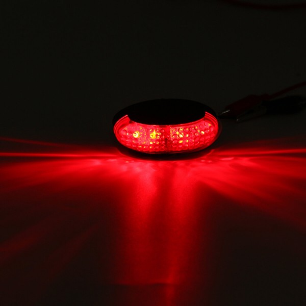 LED Side Marker Indicator Light Clearance Lamp For 12/24V Truck Trailer Lorry Van