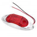 LED Side Marker Indicator Lights Clearance Lamp DC 24V for Truck Trailer Bus