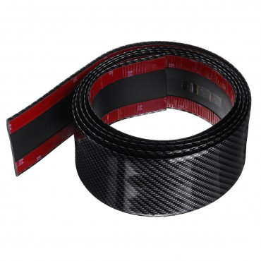 1M / 2.5M Car Carbon Fiber Door Sill Protector Rubber Edge Guard Strip Universal