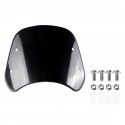 Motorcycle Windshield Wind Deflector 5~7inch Headlight Windscreen For Honda Yamaha