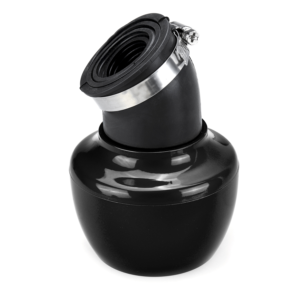 28-48mm-45deg-Angled-Neck-Motorcycle-Air-Intake-Filter-Universal-1579512