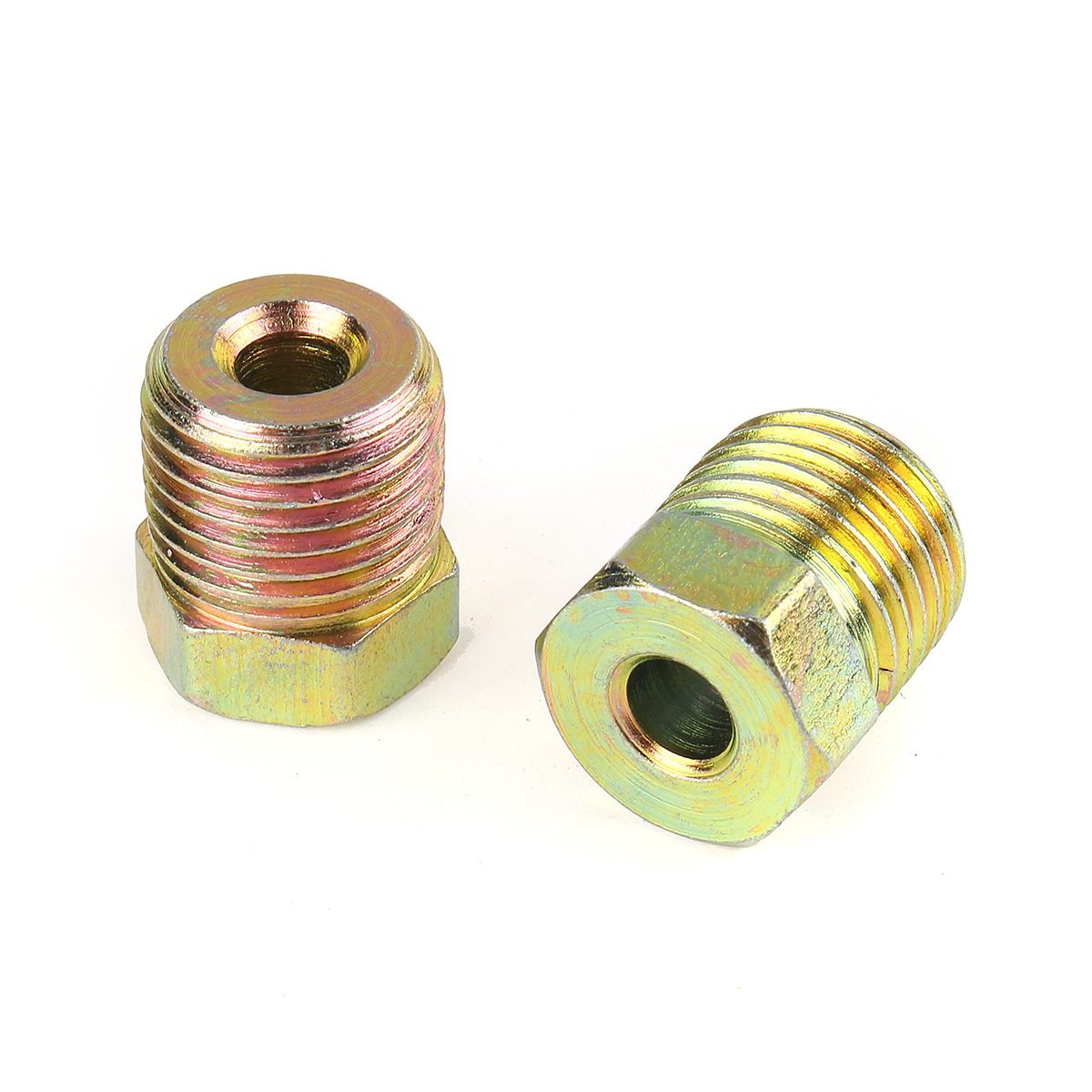 35PCS-Brake-Line-Tube-Fitting-Kit-Nuts-For-Inverted-Flares-316-and-14-Zinc-1701186