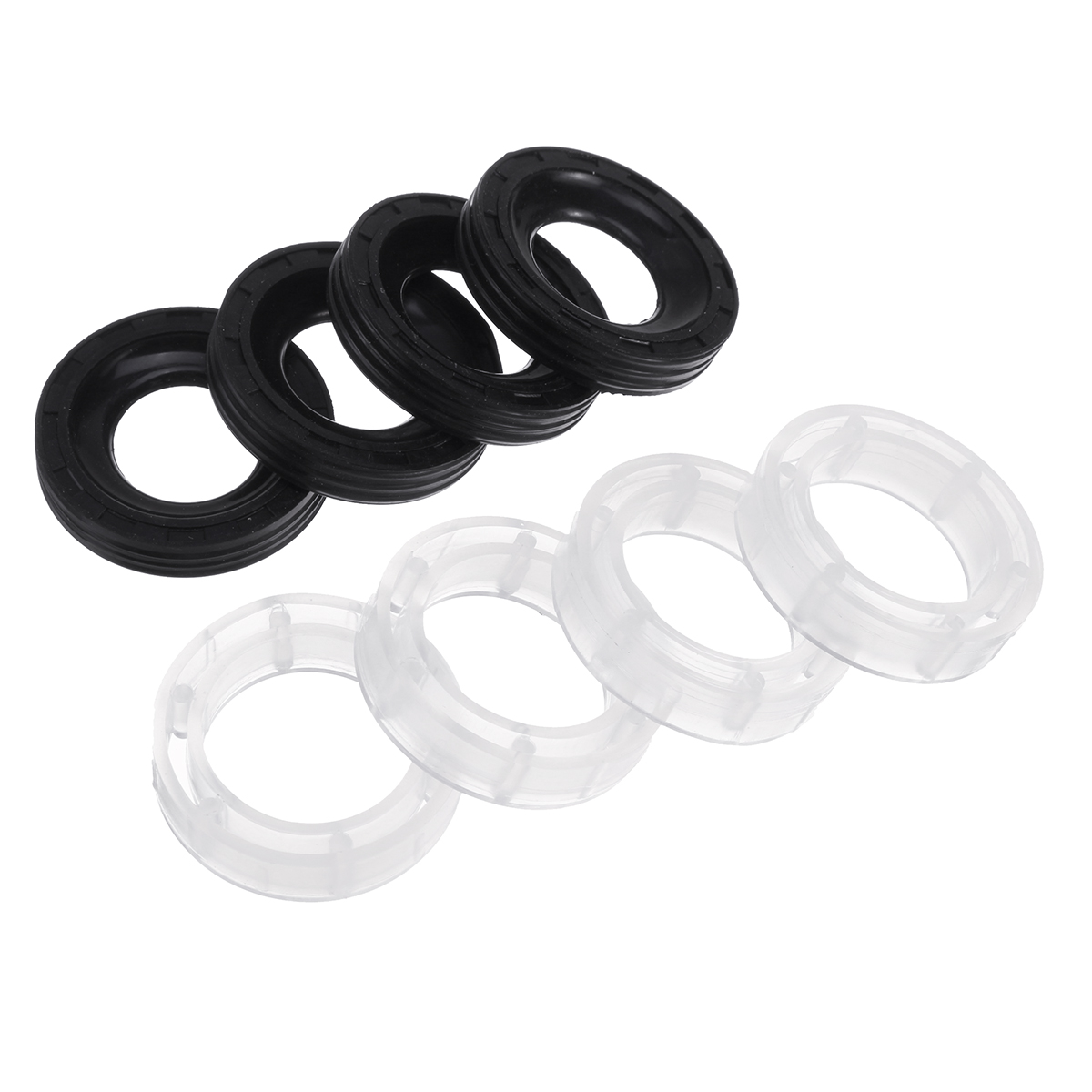 16pcs Fuel Injector Seal+Protectors+Washer+O-Ring For Peugeot 207/ 307 ...