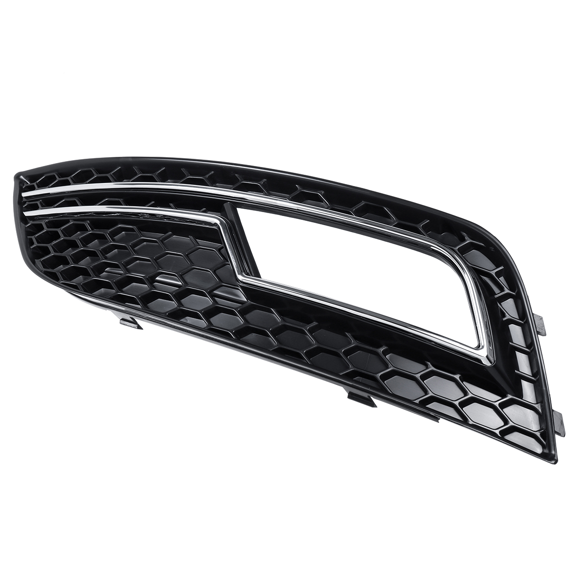 Left-Right-Front-Bumper-Fog-Light-Grill-Grilles-Cover-For-Audi-A4-B9-Facelift-2012-2016-1664161