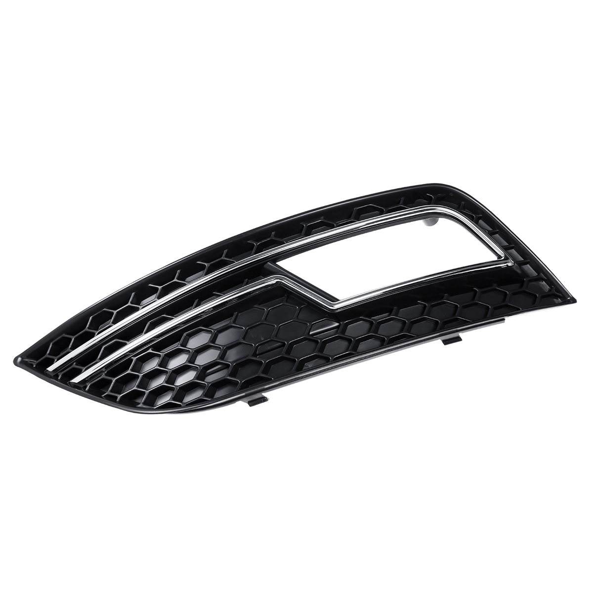 Left-Right-Front-Bumper-Fog-Light-Grill-Grilles-Cover-For-Audi-A4-B9-Facelift-2012-2016-1664161