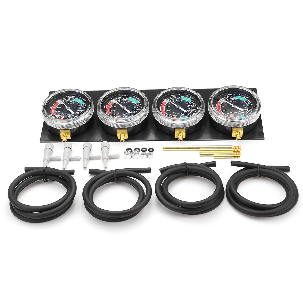 Motorcycle-Carb-Carburettor-Fuel-Vacuum-Gauge-Balancer-Tool-Set-For-2--4-Cylinder-1671289