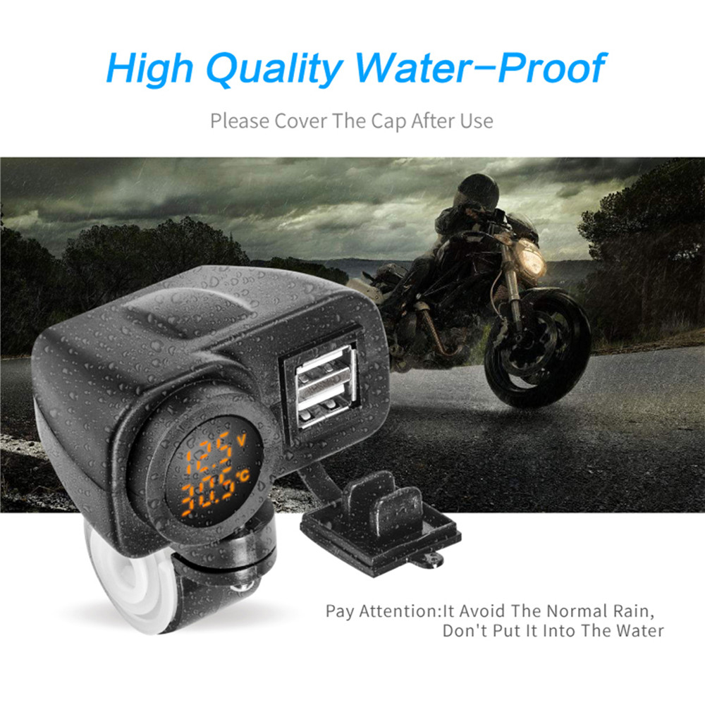 21A-LED-12V-Multifunctional-Waterproof-Motorcycle-USB-ChargerDigital-VoltmeterThermometer-1413017
