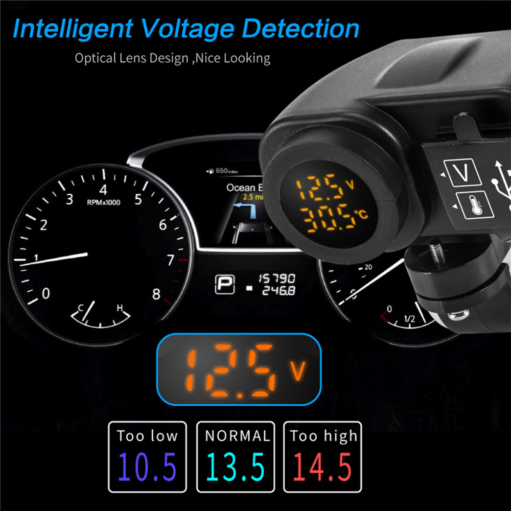 21A-LED-12V-Multifunctional-Waterproof-Motorcycle-USB-ChargerDigital-VoltmeterThermometer-1413017