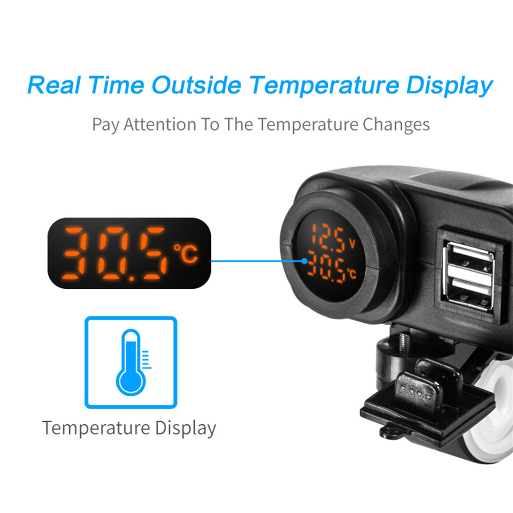 21A-LED-12V-Multifunctional-Waterproof-Motorcycle-USB-ChargerDigital-VoltmeterThermometer-1413017