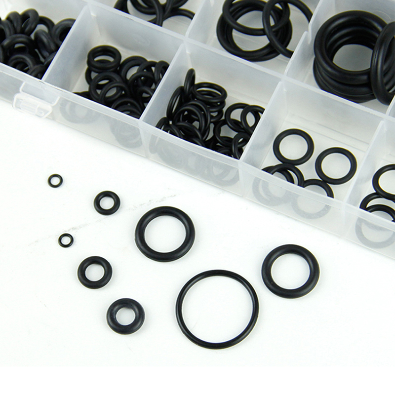 225PCS-Assorted-O-RING-SET-Black-Rubber-Seals-Sink-Tap-Washers-Plumbing-Air-Gas-1753299
