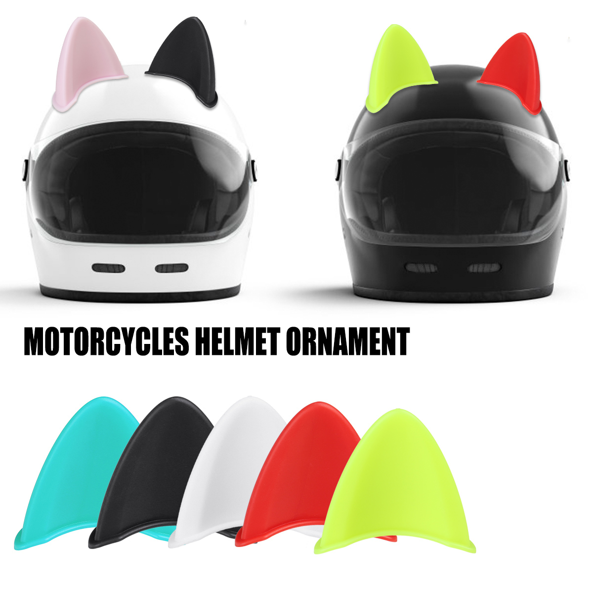 Motorcycles-Helmet-Ornament-Accessories-Suction-Cups-Decor-Muti-color-1730330