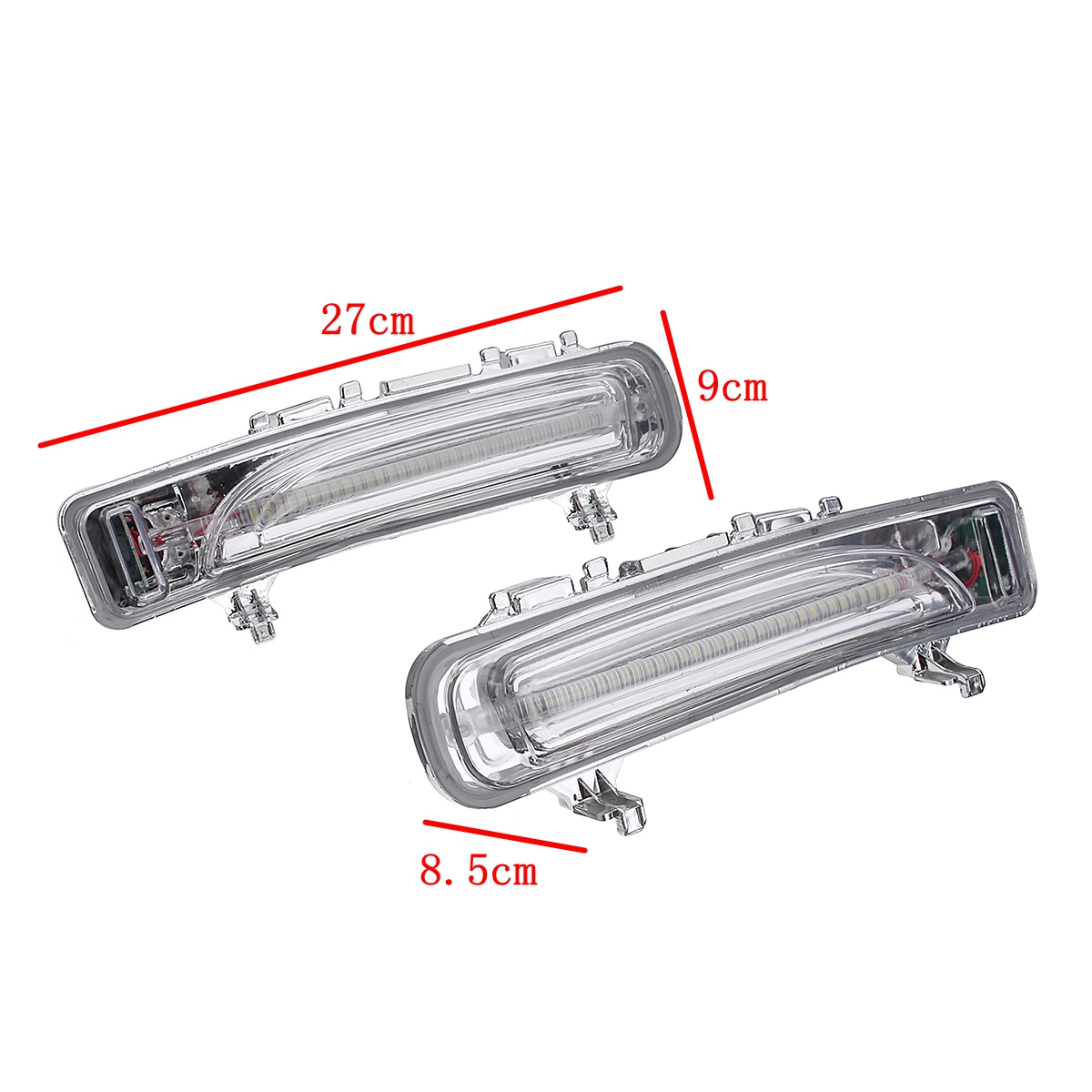 2PCS-33-LED-White-Daytime-Running-Driving-Lights-Turn-Signal-For-Ford-Edge-11-14-1716265