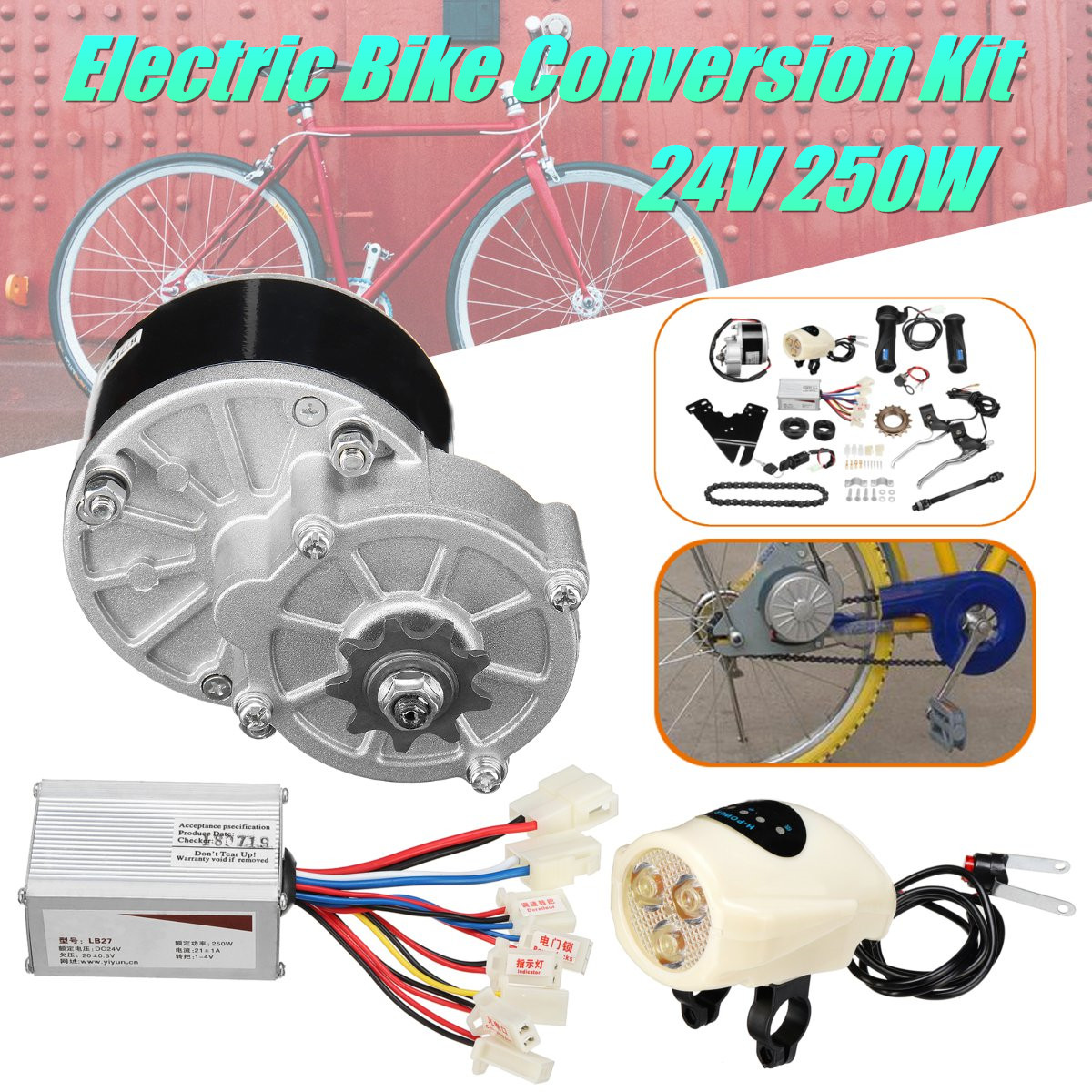 24V-250W-Electric-Bike-Conversion-Scooter-Motor-Controller-Kit-For-20-28inch-Ordinary-Bike-Kit-1362360