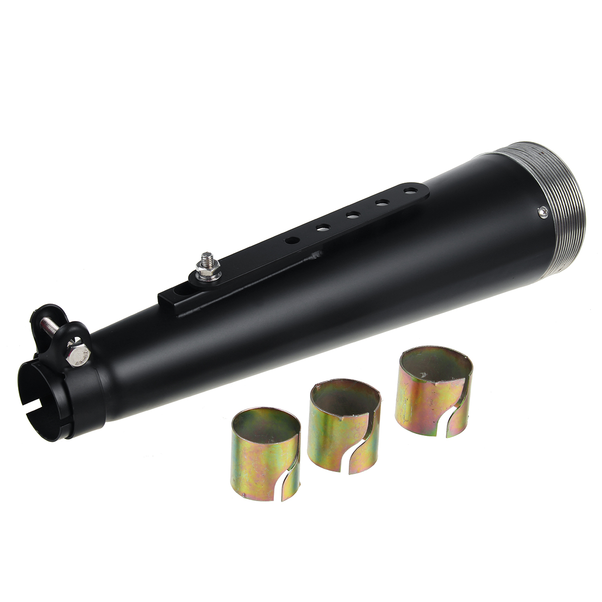 384043MM-Motorcycle-Muffler-Exhaust-Silencer-Pipe-Retro-For-Cafe-Racer-Bobber-Custom-ATV-1816902