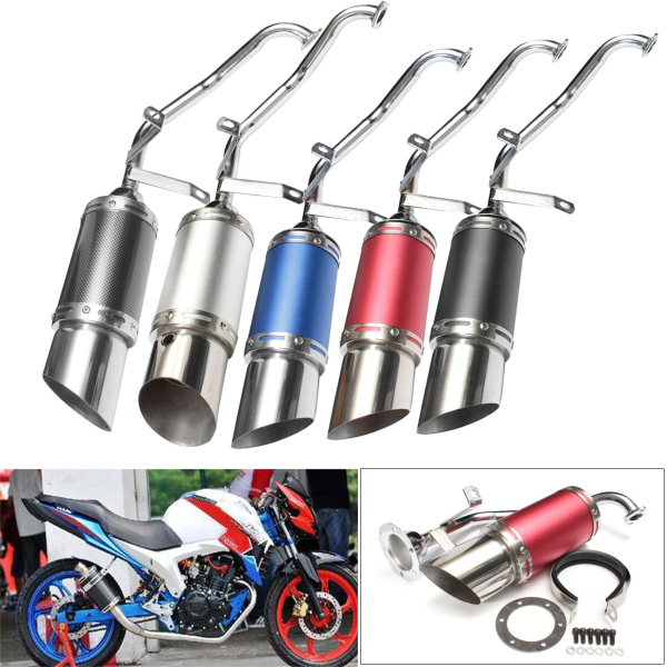 50mm2in-Motorcycle-Exhaust-System-Stainless-Steel-Short-Carbon-Fiber-For-GY6-49cc-50cc-125cc-150cc-2-1123720