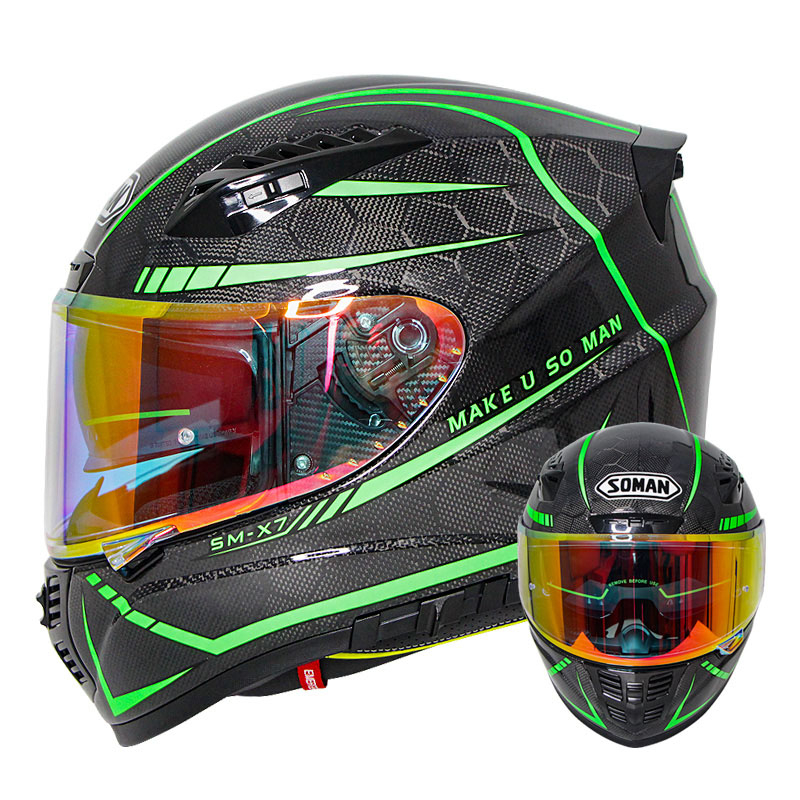SOMAN-24K-Carbon-Fiber-Fluorescent-REVO-Len-Motorcycle-Helmet-Full-Face-Moto-Casco-Motor-bike-Racing-1724781