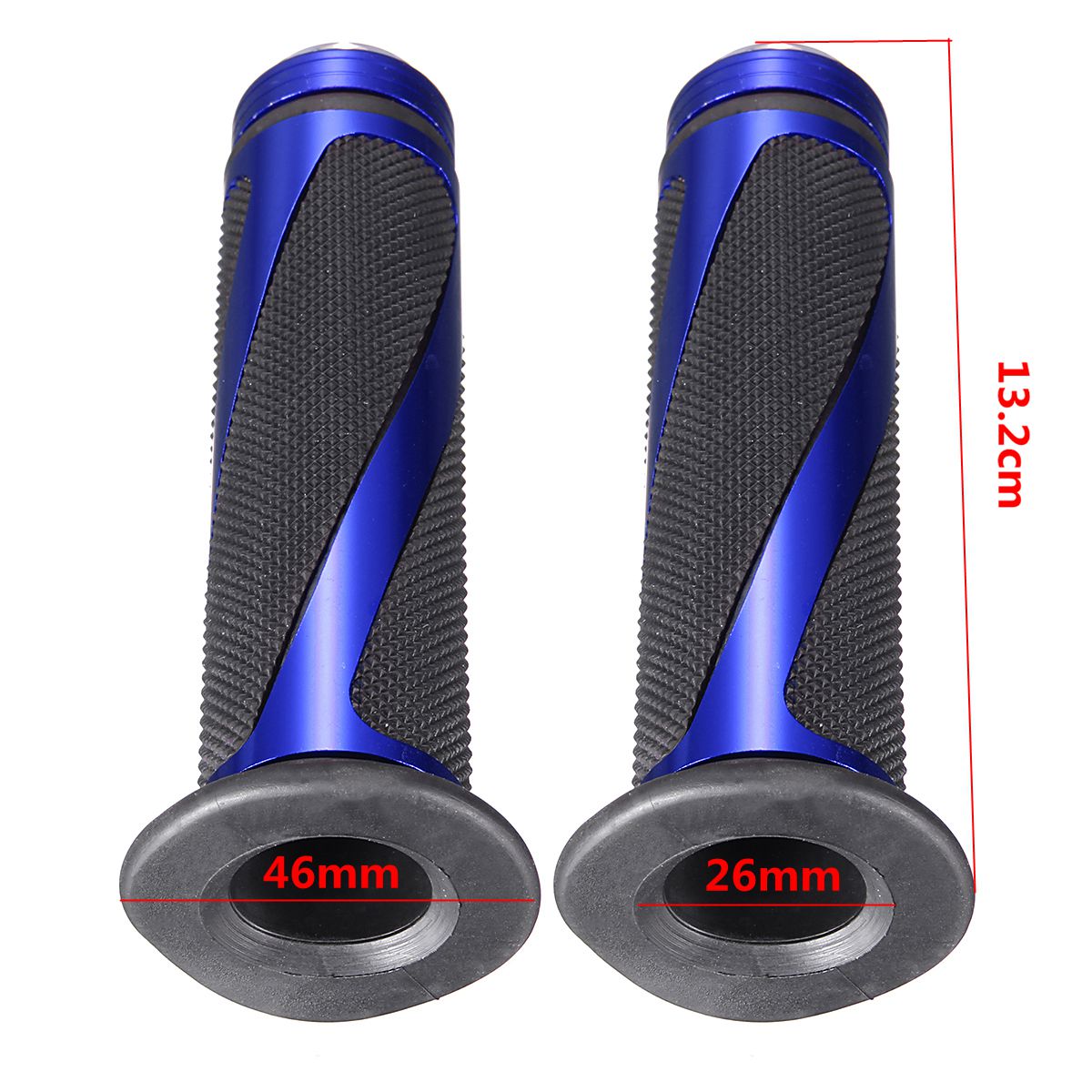 78-Inch-22mm-Aluminum-Motorcycle-Handlebar-Gel-Hand-Grips-Bar-Rubber-939018