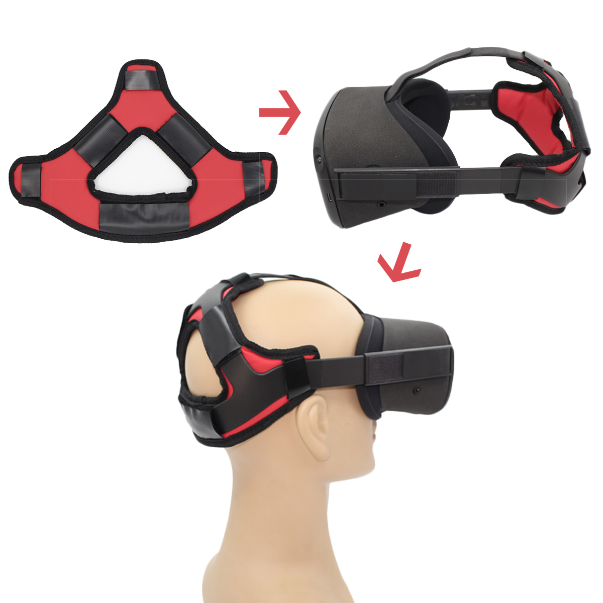 Non-slip-VR-Helmet-Head-Pressure-relieving-Strap-Foam-Pad-for-Oculus-Quest-1692066