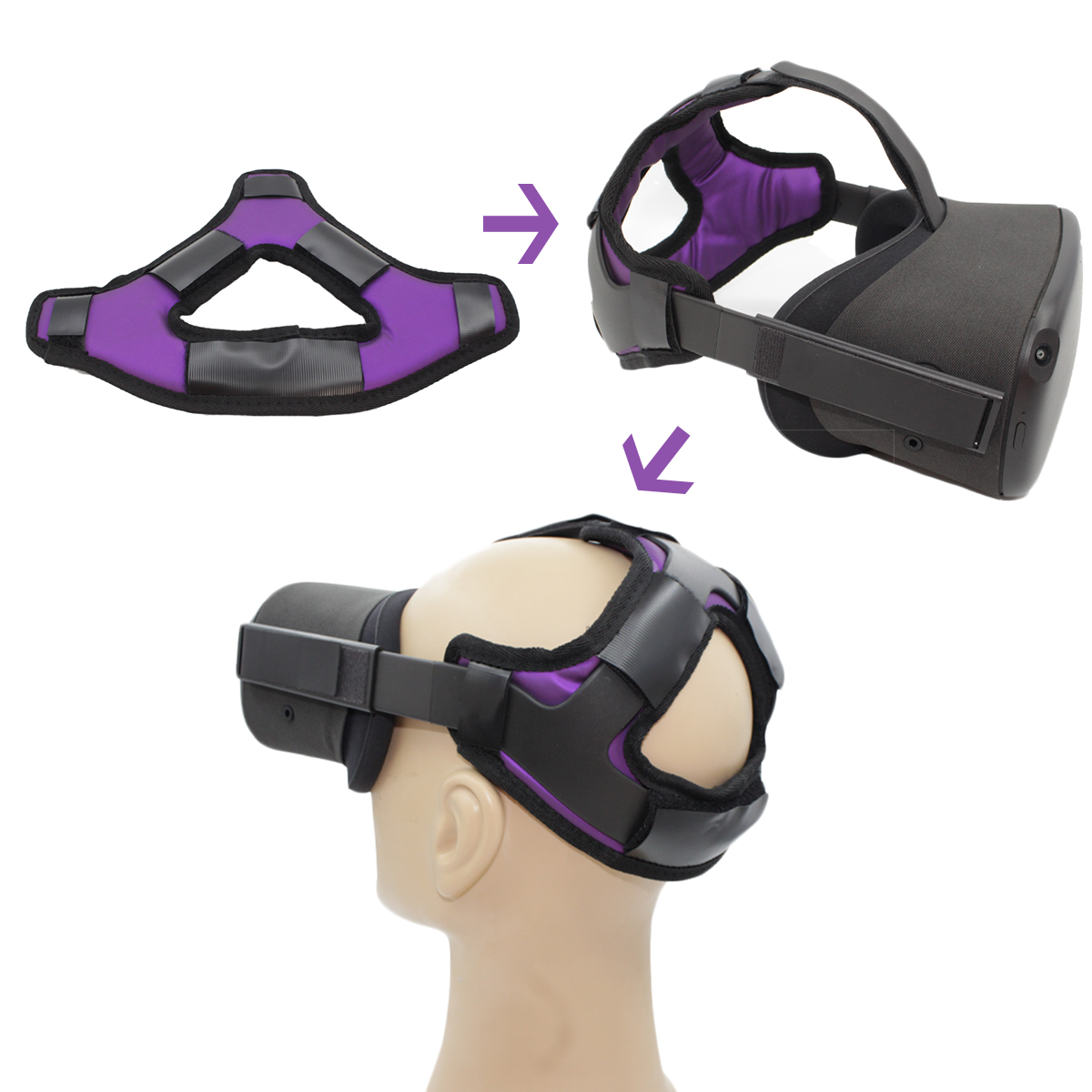 Non-slip-VR-Helmet-Head-Pressure-relieving-Strap-Foam-Pad-for-Oculus-Quest-1692066