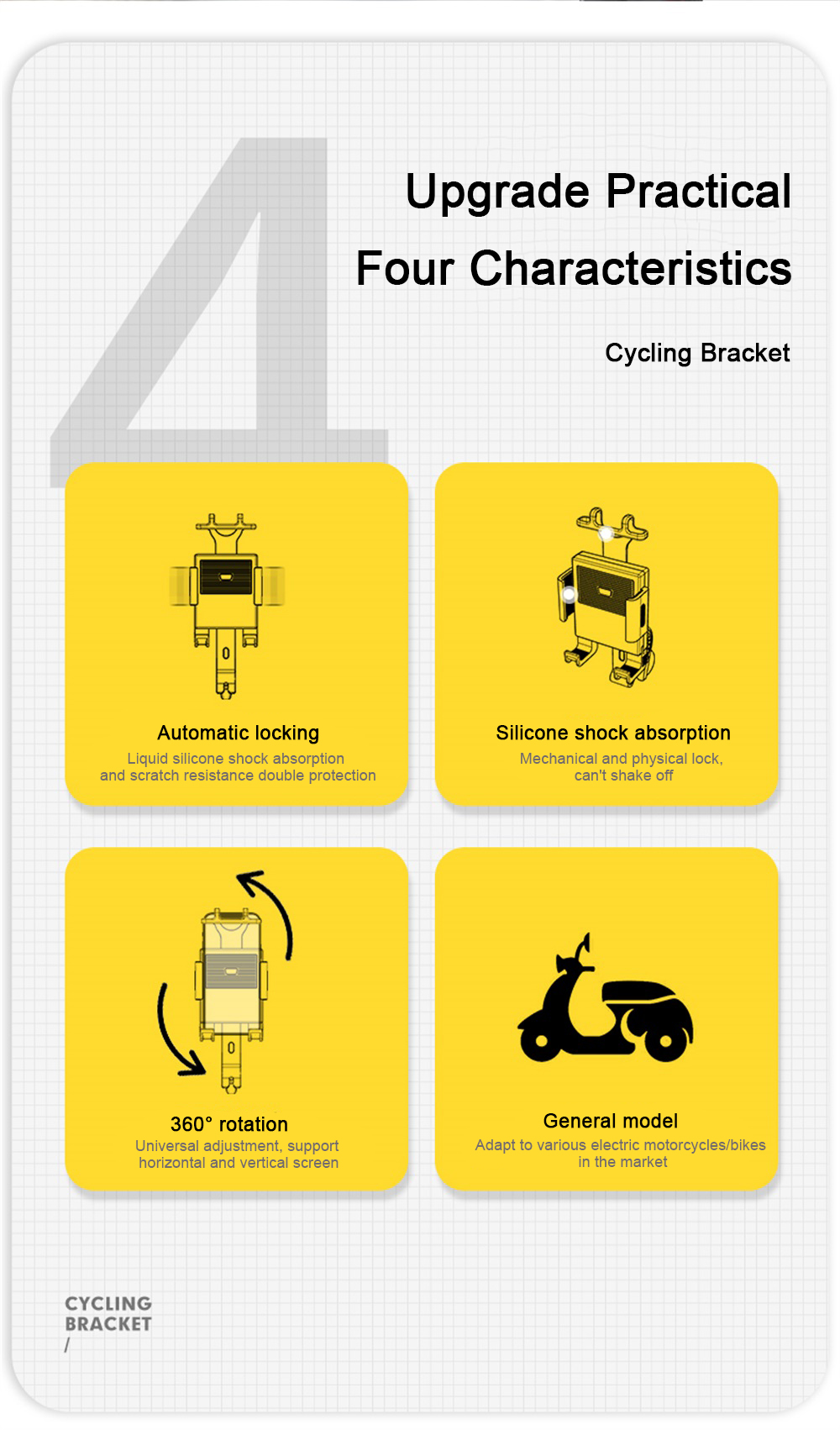47-67-Inch-Phone-Bracket-360deg-Rotatable-Mobile-Phone-Holder-Anti-Shake-Handlebar-Mount-For-General-1817854