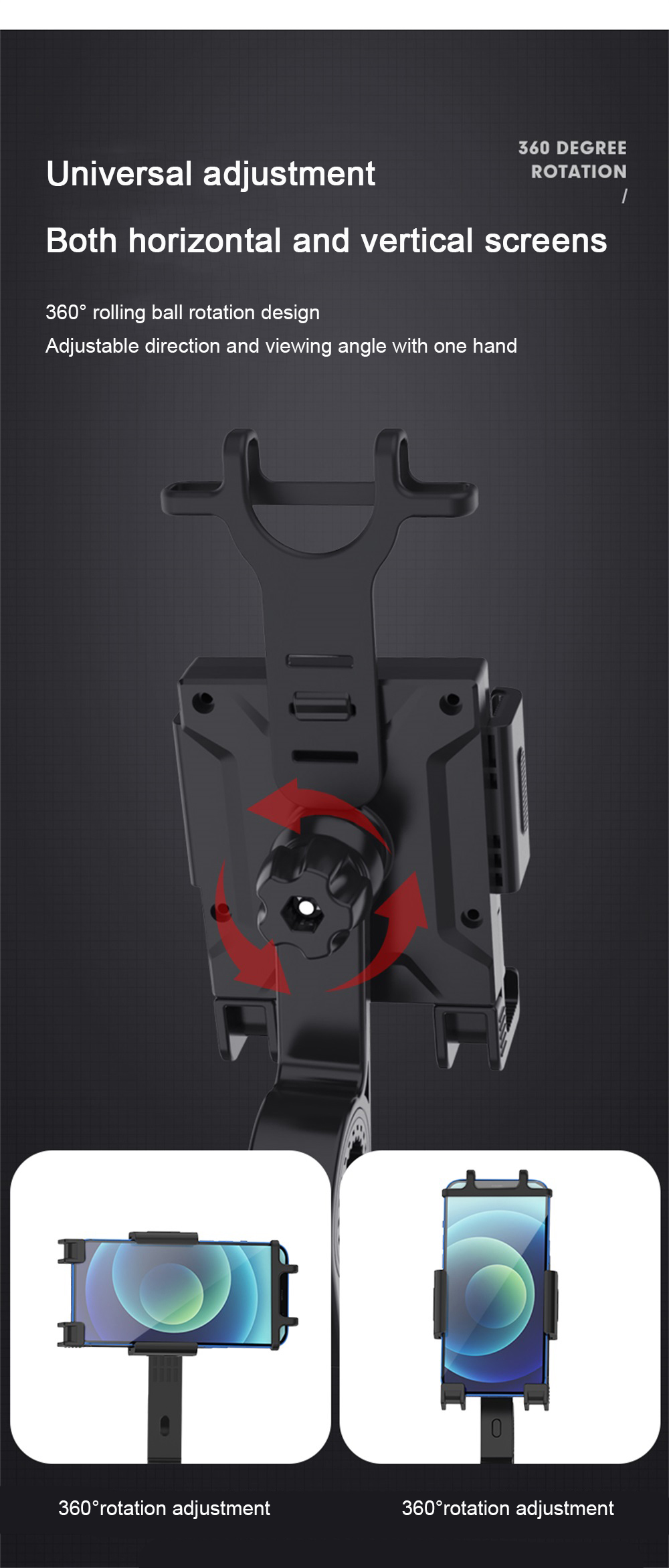 47-67-Inch-Phone-Bracket-360deg-Rotatable-Mobile-Phone-Holder-Anti-Shake-Handlebar-Mount-For-General-1817854