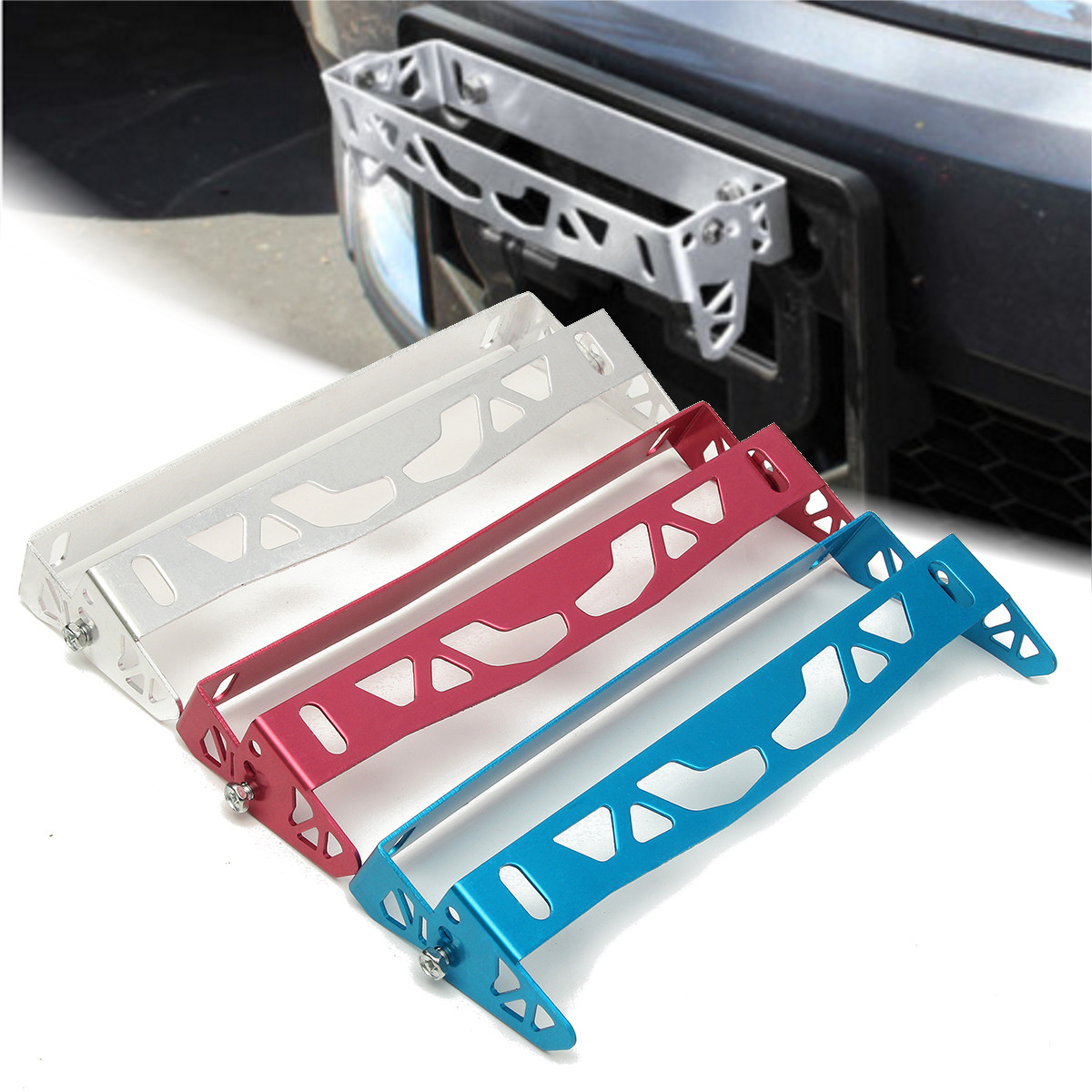 Universal-Car-Truck-Bumper-Tilt-License-Number-Plate-Mount-Frame-Holder-Bracket-1812912