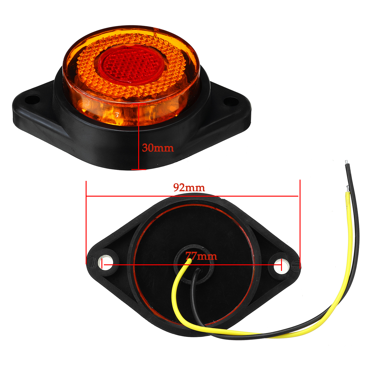 24V-8-LED-Car-Side-Marker-Lights-Truck-Trailer-Bus-Caravan-Lorry-Van-Lamp-1633224