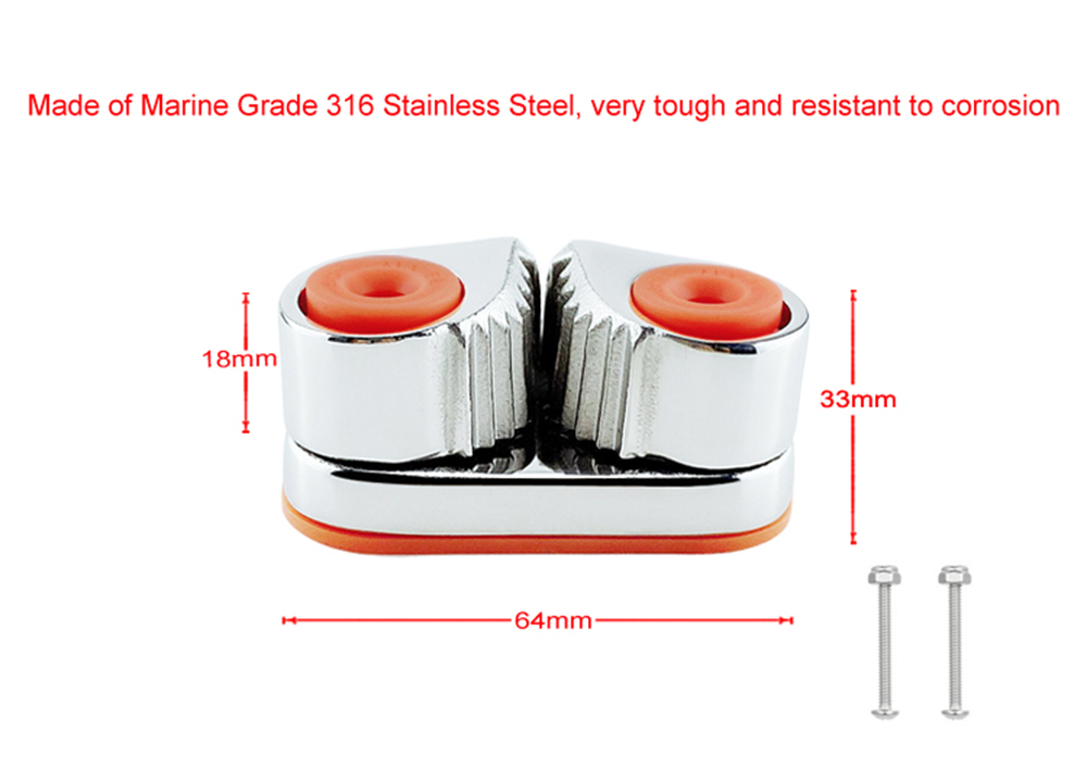 316-Stainless-Steel-2-Row-Matic-Ball-Bearing-Cam-Cleat-PilatesEquipment-Boat-Fast-Entry-Rope-Wire-Fa-1725144