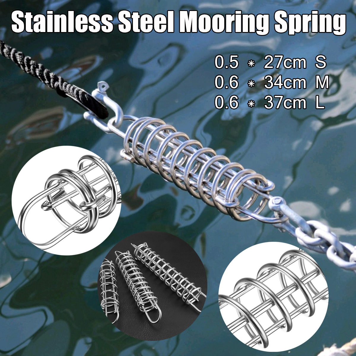 95-37CM-Boat-Contact-Spring-Shock-Absorber-Tension-Damper-Spring-Made-Of-Stainless-Steel-1701870