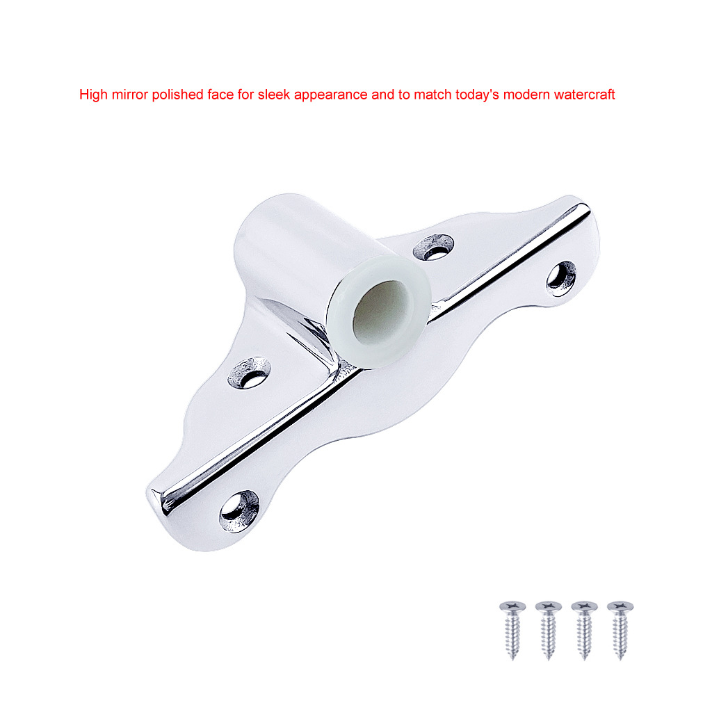 Stainless Steel 316 Side Mount Rowlock Boat Row Lock Oarlock Support ...