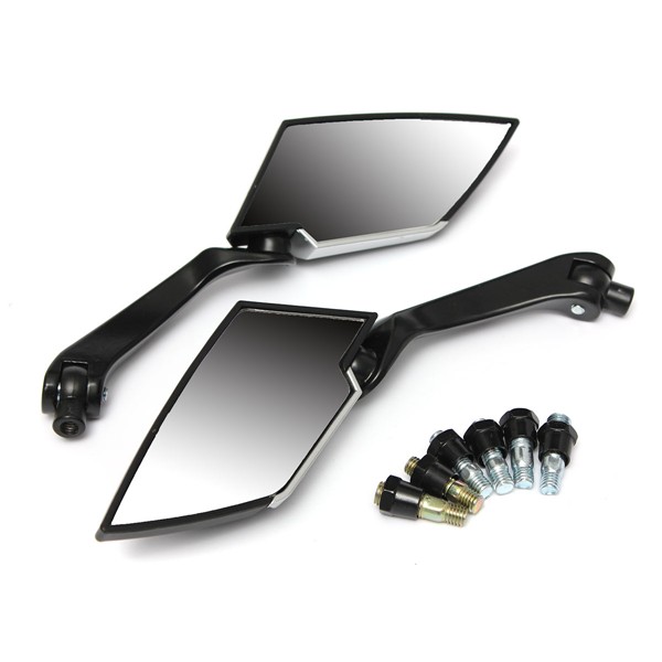 Motorcycle-Rear-View-Side-Mirrors-Black-Universal-For-Honda-Yamaha-Suzuki-1008938