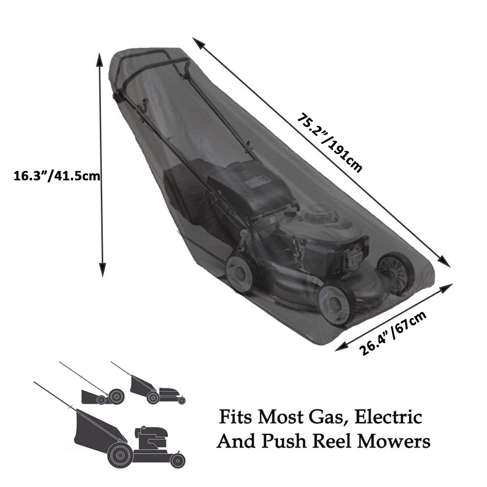 Waterproof-Walk-Behind-Push-Lawn-Mower-Cover-Storage-Rain-Dust-UV-Protector-Yard-1741065