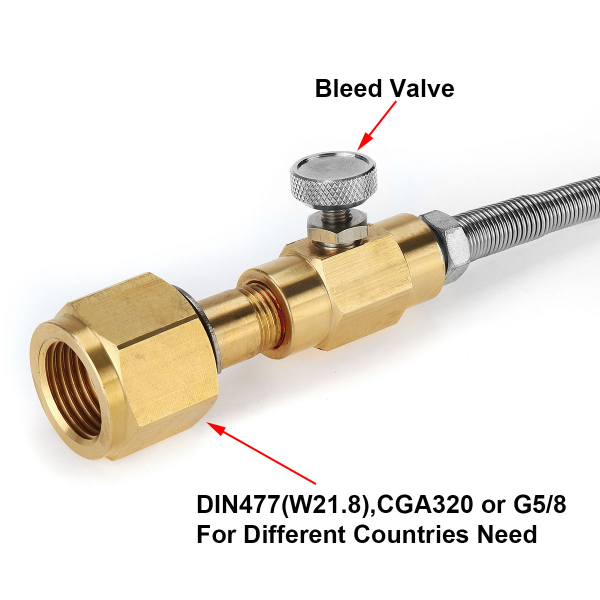 CO2-Cylinder-Refill-Adapter-With-Connection-W218-14CGA320-For-Soda-Club-Stream-1707627