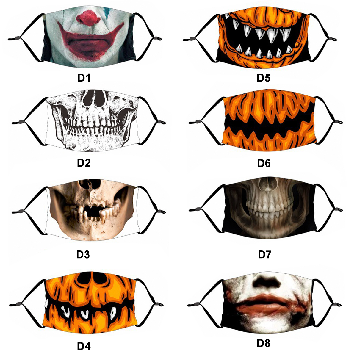Halloween-Adult-Mask-Decoration-Dustproof-Unisex-Pumpkin-Print-Cotton-Breathable-Multi-Purpose-Cospl-1735206