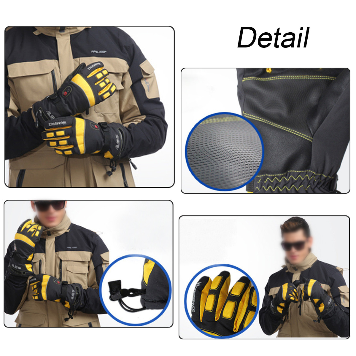 2000mAh-YellowBlue-Electric-Heated-Gloves-Hands-Motorcycle-Warm-Smart-W-Rechargeable-Battery-MXL-1390315