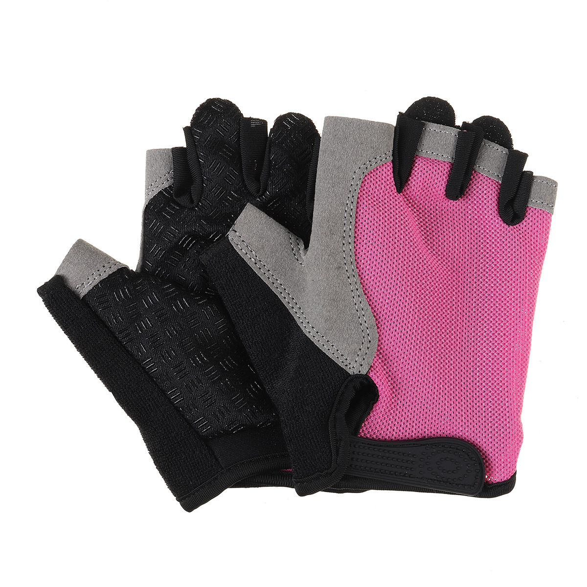 Cycling-Fingerless-Gloves-Women-Breathable-Anti-Skid-Half-Finger-Gloves-Workout-Gym-Weight-Lifting-S-1726595