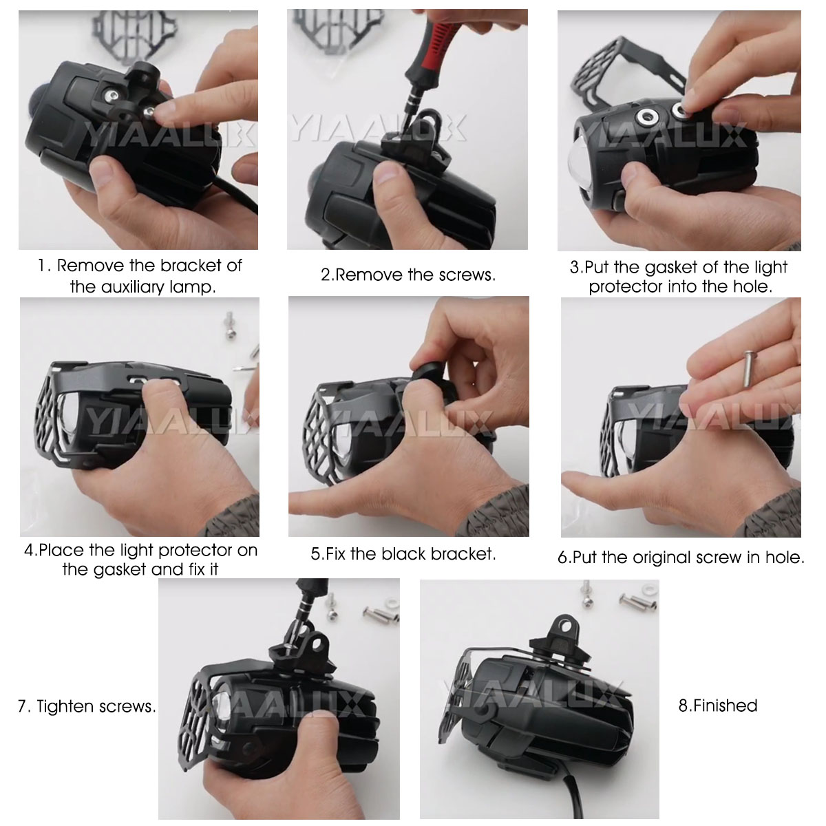 Sencond-Generation-LED-Auxiliary-Fog-Spot-Lamp-Aluminum-Alloy-With-Light-Protector-Guard-Cover-Harne-1485125