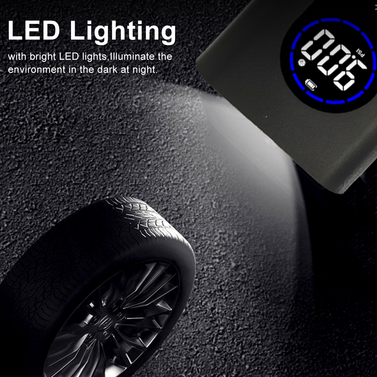 150PSI-4000mAh-80W-Portable-Digital-Air-Pump-With-Power-Bank-LED-Light-Function-For-Car-Bicycle-Moto-1802742