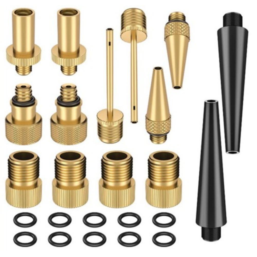 1524PCS-Copper-Bicycle-Valve-Adapter-Set-Bike-Tire-Pump-Adapter-Kit-Inflator-Pump-Accessory-1822296