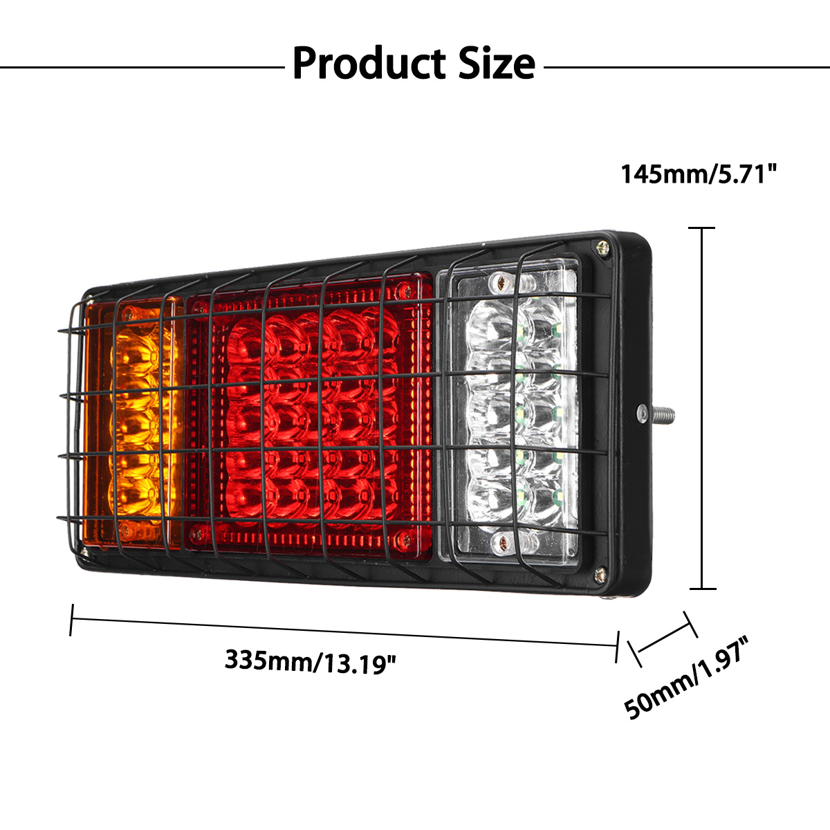 2PCS-24V-45LED-Trailer-Lights-Rear-Tail-Indicators-For-Truck-Caravan-Boat-1764198