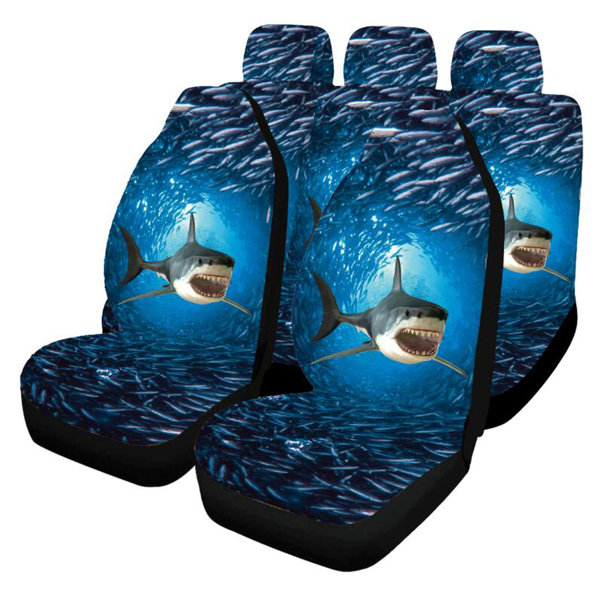 17-PCS-Universal-Car-Seat-Covers-Shark-3D-Printing-Front--Rear-Seat-Protector-Full-Set-1793997