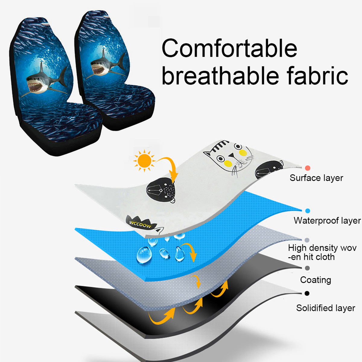 17-PCS-Universal-Car-Seat-Covers-Shark-3D-Printing-Front--Rear-Seat-Protector-Full-Set-1793997