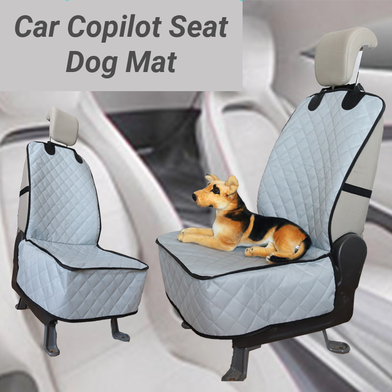 Car Copilot Seat Oxford Cloth Non Slip Pet Mat Travel Seat Dog ...