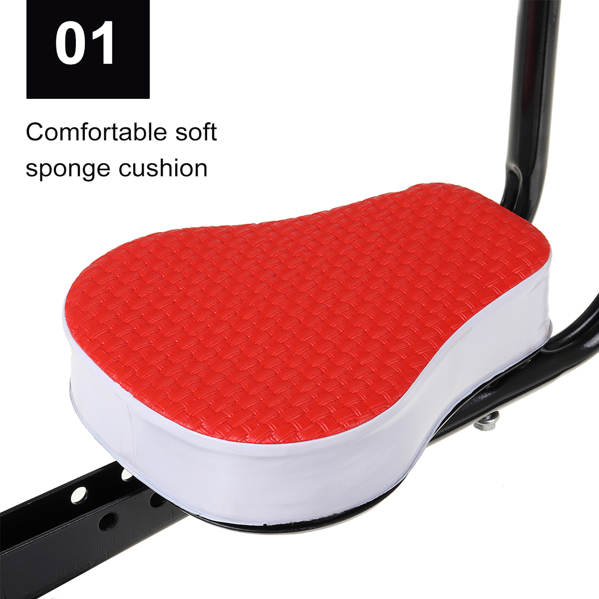 BlackRed-Quick-Dismounting-Safety-Seat-For-Electric-Car-Bicycle-Children-Kids-1813698