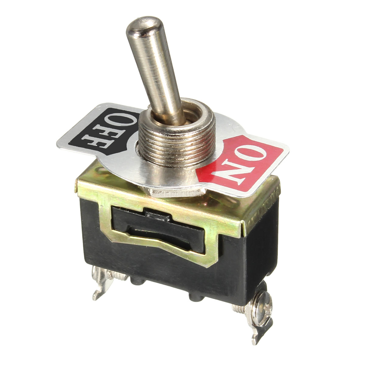 SPST 2Pin ON/OFF Heavy Duty Toggle Flick Switch 250V 15A