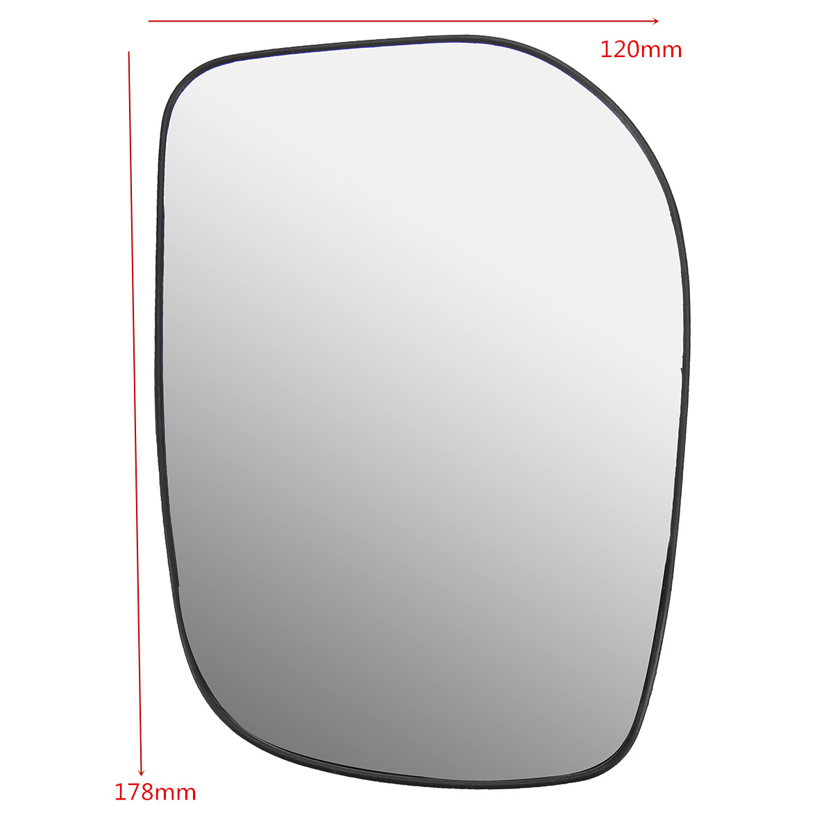 Car-Left-DoorWing-Mirror-Glass-Silver-Nonheated--Base-For-TOYOTA-YARIS-2006-2009-1195010