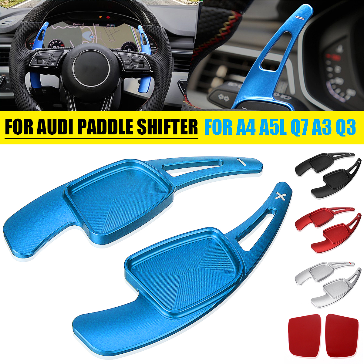 Steering-Wheel-Gear-Shift-Paddle-Extension-For-Audi-A4-A5L-Q7-A3-Q3-2017-2019-1777107