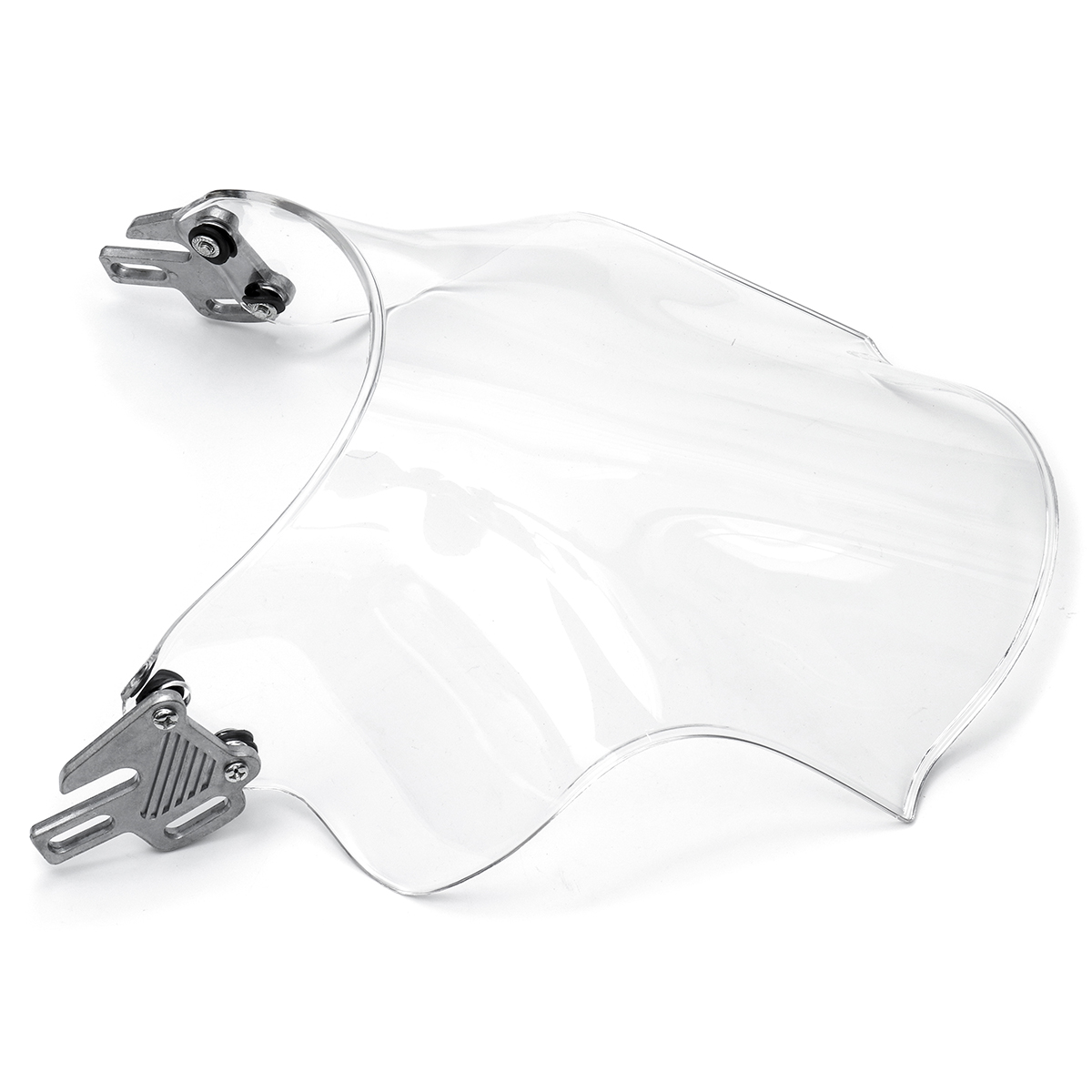 Front-Motorcycle-Windshield-Windscreen-Universal-For-Honda-Yamaha-Kawasaki-Suzuki-1622944